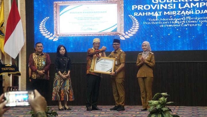 Posbankum Desa dan Kelurahan Diresmikan di Lampung, Menkum Dorong Penyelesaian Sengketa Berbasis Perdamaian
