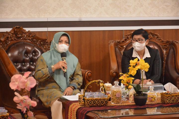 Target Jadi FKWT Terbaik se Provinsi Lampung, Mardiana Musa Ahmad Gelar Rapat Persiapan Pelantikan
