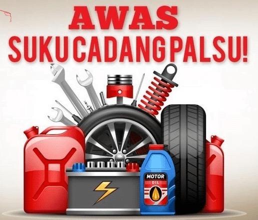 Ingin Memakai Sparepart KW? Ini Resikonya