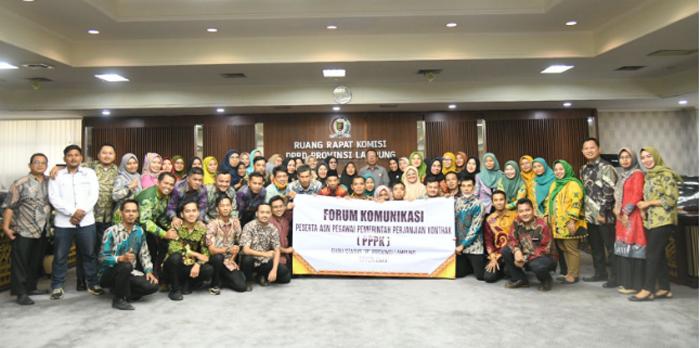 Mingrum Gumay Penuhi Janji Perjuangkan Aspirasi PPPK