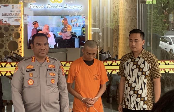 Mahasiswa Universitas Swasta di Bandar Lampung Ditangkap Polisi Usai Cabuli Anak Dibawah Umur