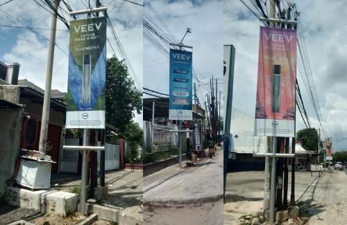 Tabrak Aturan, Peletakan Reklame Rokok di Sultan Agung Dapat Izin DPMPTSP Kota?