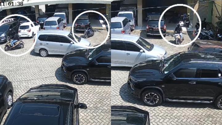 Maling Beraksi Saat Salat Jumat, Honda Beat Raib dari Halaman Kantor DKP Lampung