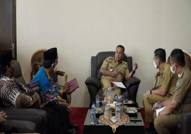Audiensi dengan Bupati Lamsel PGMNI Sampaikan Perihal Kepengurusan 