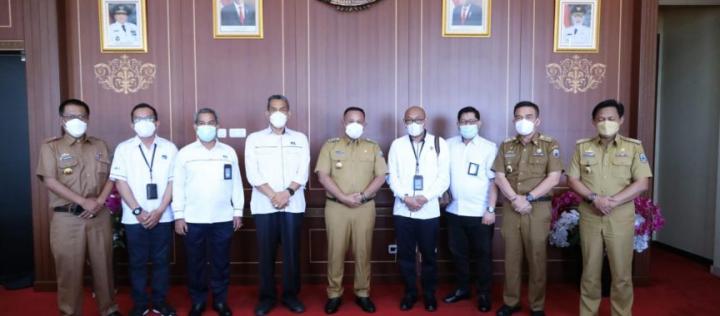 Jajaki Kerja Sama, LPP RRI Bandar Lampung Audiensi dengan Bupati Lampung Selatan