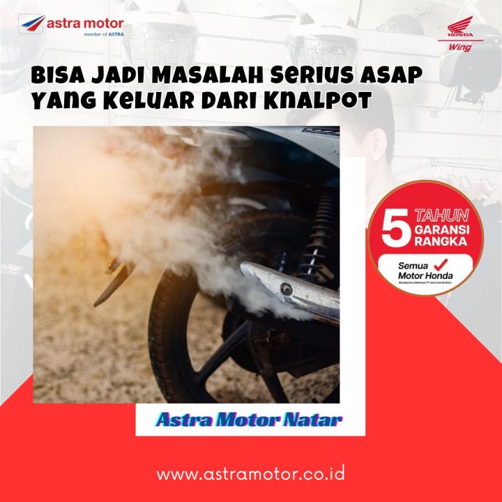 Bisa Jadi Masalah Serius Asap Yang Keluar Dari Knalpot 