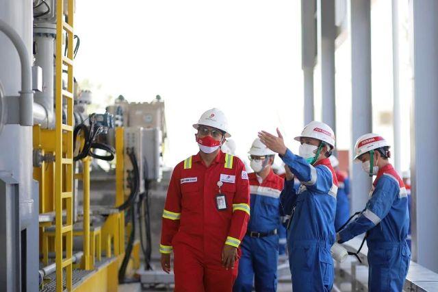 Pertamina Sukses Uji Coba Penyaluran Minyak Pertama Proyek Pipa Rokan