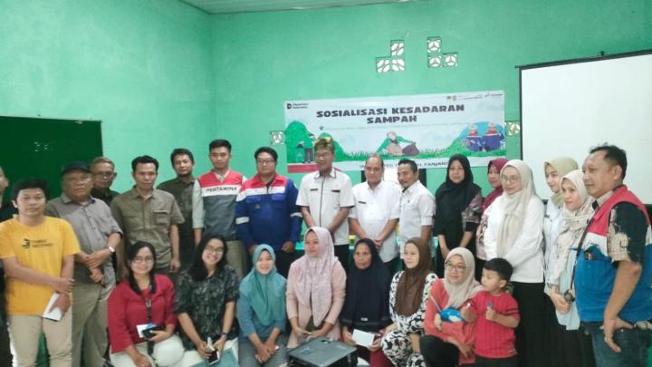Pertamina Gerakkan Kesadaran Kolektif Pengelolaan Sampah Berkelanjutan di Kawasan Kampung Baru Tiga Bandar Lampung