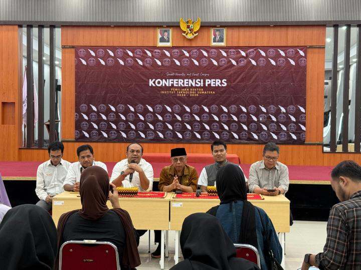 Itera Umumkan Lima Kandidat Bakal Calon Rektor Periode 2026–2030   