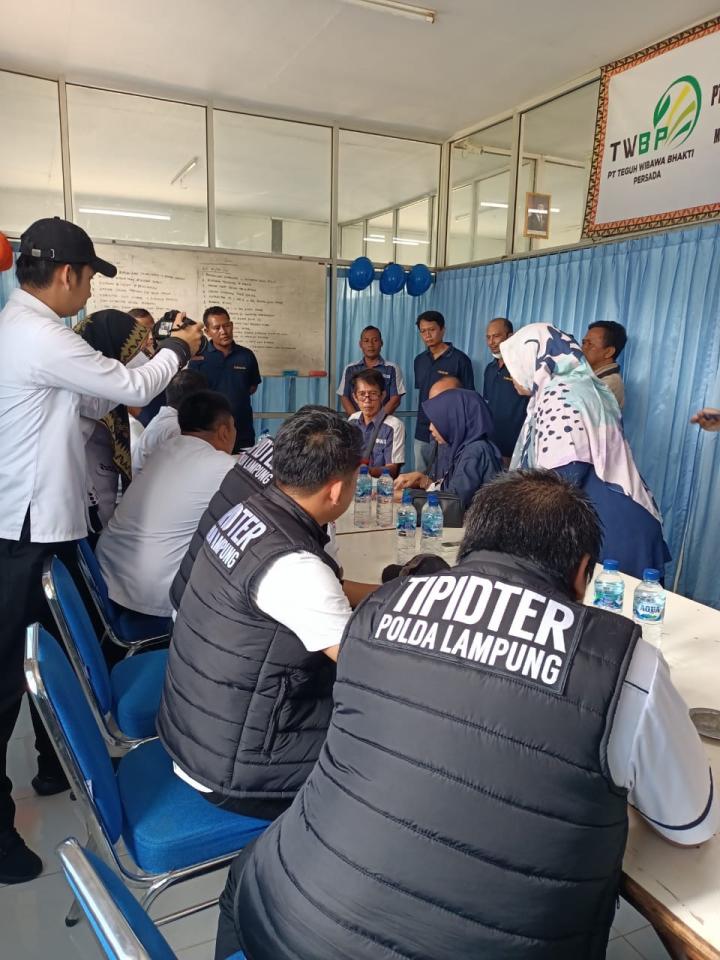 Pabrik Singkong PT TWBB Diduga Langgar Aturan Lingkungan: Tim Gakkum DLH Provinsi, DLH Lampung Utara, dan Polda Lampung Lakukan Pemeriksaan Menyeluruh