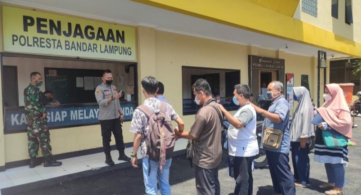 Sekelompok Orang Berkebutuhan Khusus Menjemput Keadilan di Polresta Bandarlampung