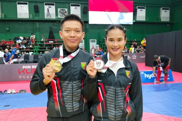 Sambo: Baskoro Raih Perak, Pamela Persembahkan Perunggu