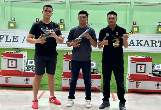 6 Atlet Menembak Lampung Hampir Pasti Lolos ke PON XXI di Aceh dan Sumut 2024Â 
