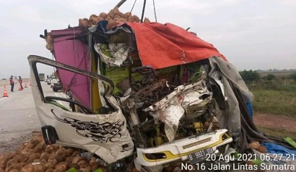 Kecelakaan Lalu Lintas di Terbanggi Besar, menelan 2 Korban Jiwa