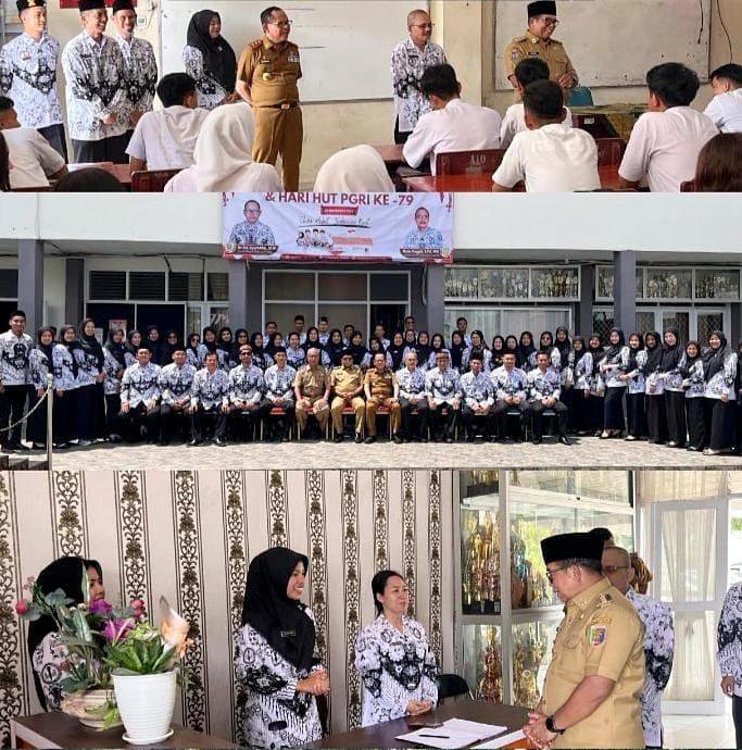 Pantau Proses Belajar Mengajar dan Memastikan Peningkatan Mutu Pendidikan, Pj Gubernur Lampung Kunjungi SMKN 4 Bandar Lampung 
