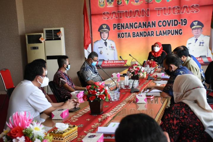 Gerak Cepat, Walikota Bandar Lampung Gelar Rapat Dengan Distributor Oksigen, Guna Mengatasi Kelangkaan Oksigen