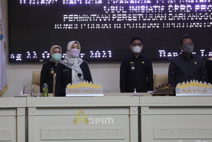 Pemprov Lampung Apresiasi DPRD atas Disetujuinya Raperda tentang RPJMD Tahun 2019-2024 Menjadi Perda