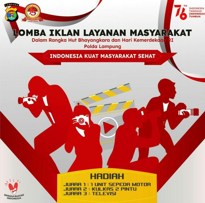 Ayo Ikuti, Lomba Iklan Layanan Masyarakat Bersama Polda Lampung