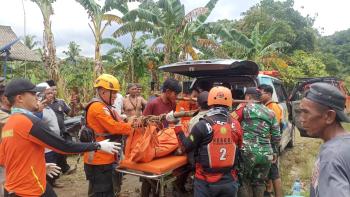 Korban Tenggelam di Sungai Way Sabu Pesawaran Ditemukan Meninggal Dunia Oleh Tim SAR Gabungan