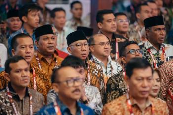 Gubernur Lampung Terpilih Rahmat Mirzani Djausal ( Mirza) Menegaskan Komitmennya Untuk Menjalankan Arahan Presiden RI Prabowo Subianto 