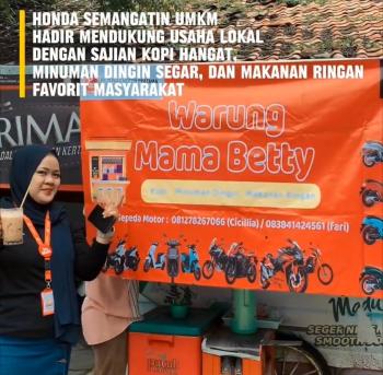 Dealer Tunas Motor Pratama Gelar Program “Semangatin UMKM” di Teluk Betung   