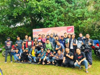 Kenalkan Wisata Lampung, TDM Gelar Honda Bikers Adventure Camp Di Bukit Cendana