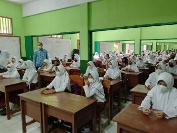 PTM di Kota Bandar Lampung 100 Persen, Pengenalan Sekolah Siswa Didik Baru Dilakukan