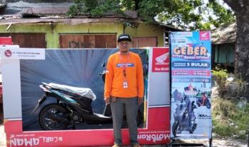 Honda Tunas Motor Pratama Gelar Pameran ProdukUnggulan di Pasar Kota Karang   