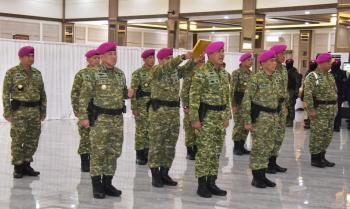 KSAL Resmi Lantik Profs Dhegratmen Syah Akbara sebagai Komandan Denjaka