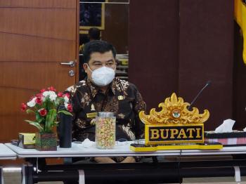Perang Lawan Covid-19, Bupati Musa Ahmad Percepat Proses Vaksinasi
