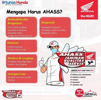 Service Rutin Emang Penting, Yuk Service di AHASS NSS Kedaton Aja