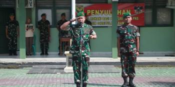 Komandan Kodim 0426 Tulang Bawang Menerima Kedatangan Kasdim 0426 yang Baru