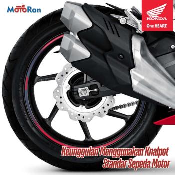 Keunggulan Menggunakan Knalpot Standar Sepeda Motor 