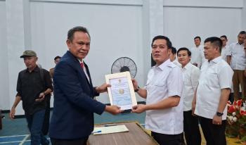 Ketua Baru KONI Pesisir Barat Dilantik, Target Prestasi Atlet Diperkuat