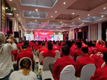 Rakerda PDIP Lampung Bahas Strategi Pemilu 2024