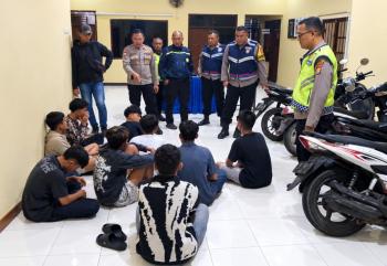 Diduga Hendak Tawuran, Polisi Amankan 9 Remaja dan Sita 6 Motor