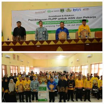 Dukung Program Nasional, Pemkab Lampung Tengah Sosialisasikan Tapera kepada ASN