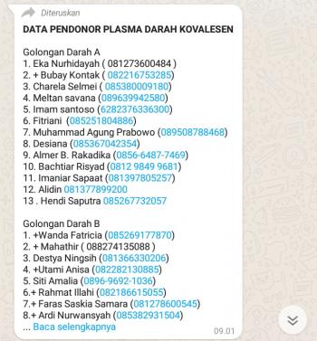 Awas HOAX! Jangan Mudah Percaya, Berita Donor Darah