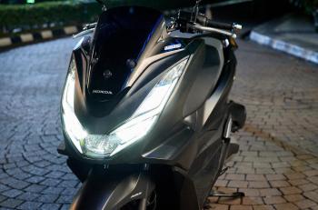 Berbahaya Jika Pakai Lampu Motor Sembarangan
