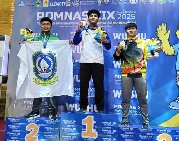 POMNAS 2025: Wushu Lampung Sumbangkan Tiga Medali Perunggu