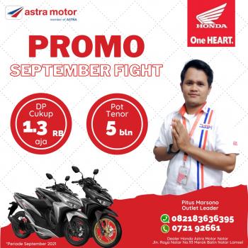 Astra Motor Natar Berikan Promo September Fight bersama FIF