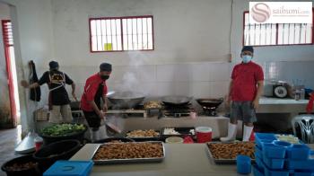 Mengintip Dapur Rutan Kelas I Bandarlampung, Ternyata Begini