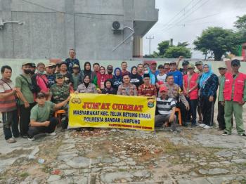 Polsek Telukbetung Utara Laksanakan Jumat Curhat di Kelurahan Kupang TebaÂ 