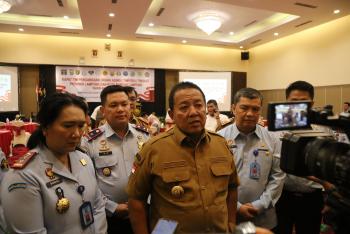 Gubernur Arinal Djunaidi Buka Rakor Tim Pengawasan Orang Asing Tingkat Provinsi Lampung dan Kota Bandar Lampung