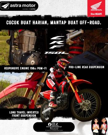 Tangguh di Dua Alam, Astra Motor Imam Bonjol Ungkap Rahasia Ketangguhan Honda CRF150L