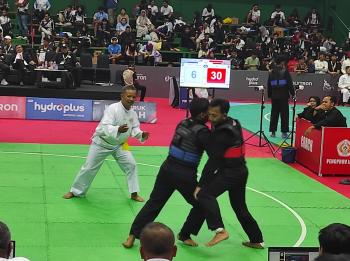 Pencak Silat Lampung Makin Menyala di PON Beladiri Kudus
