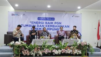PGN Lampung Dorong UMKM Gunakan Energi Bersih dan Hemat Biaya