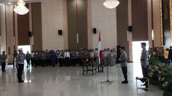 Polda Lampung Segar! 2025 Diwarnai Mutasi Besar Pejabat Polisi