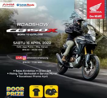 Tunas Honda dan Jaringannya NSS Kedaton Mengadakan Roadshow CB150X