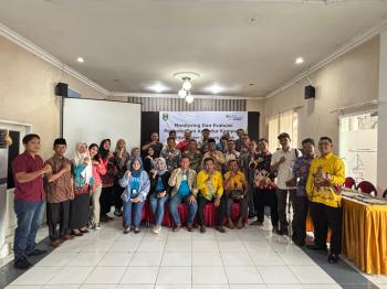 Monev dengan Aparatur Kampung, BPJS Ketenagakerjaan Lampung Tengah Tindaklanjut Perlindungan Jaminan Sosial   